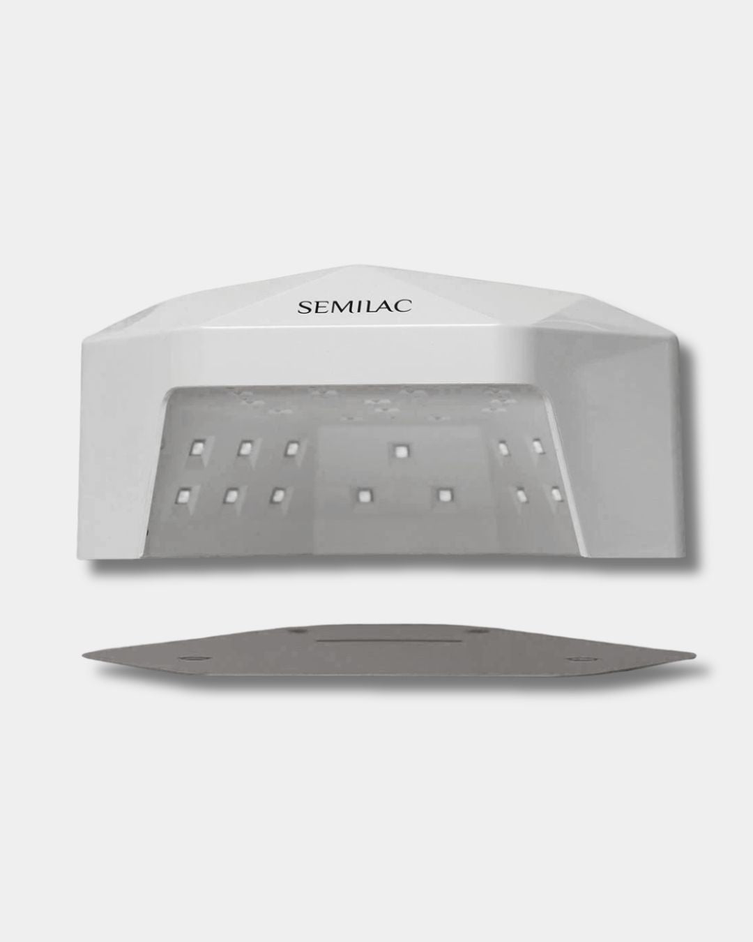 Lampa UV LED Semilac do paznokci hybrydowych, biała lampa do utwardzania hybrydy z diodami LED