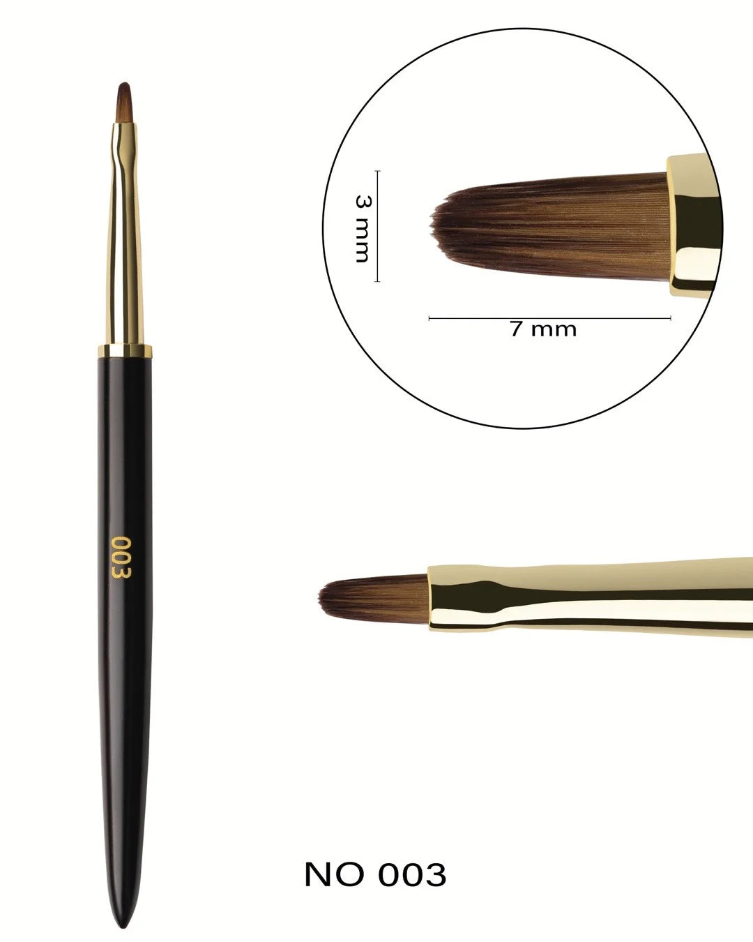 F.O.X Nail Art Ecset 003 "Flora"