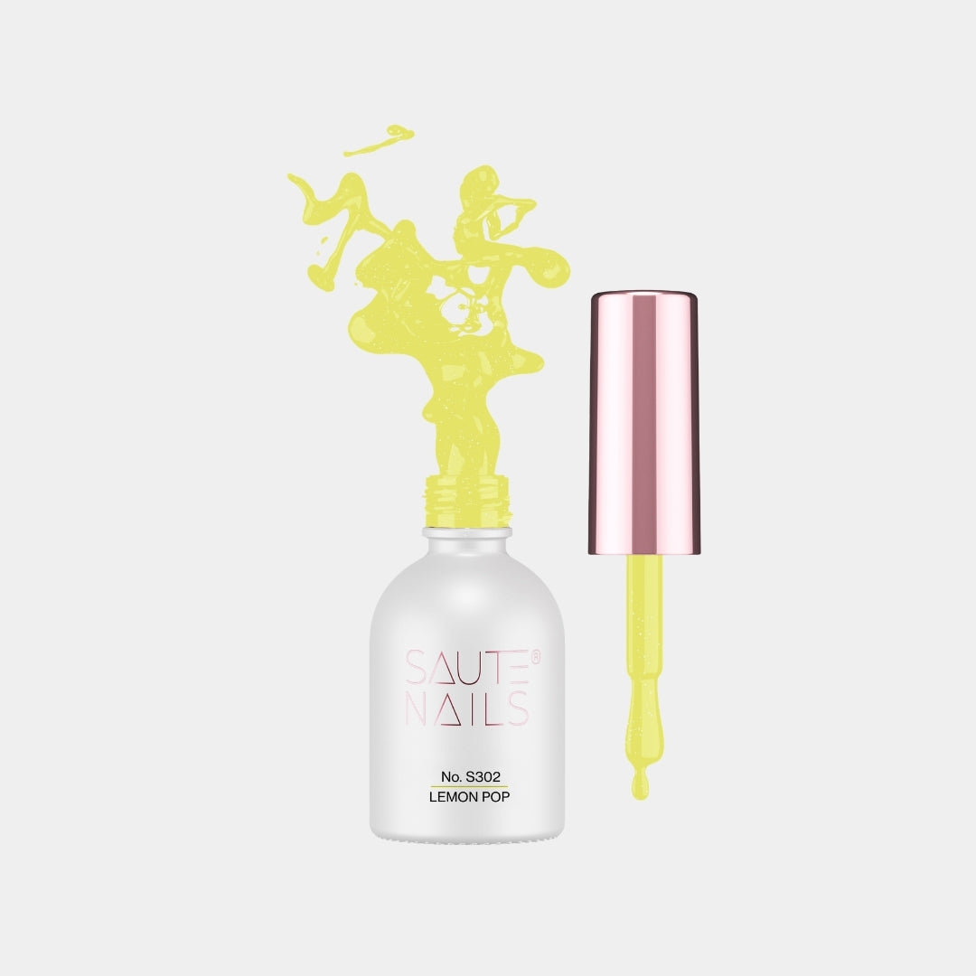 Gél Lakk Saute Nails S302 Lemon Pop