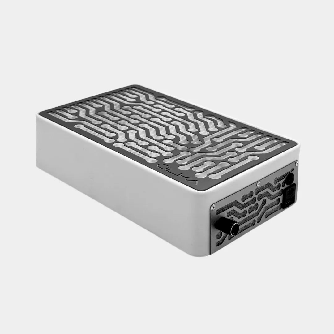 ÜLKA Nano - Hordozható műkörmös porelszívó - Dupla ventilátoros rendszer