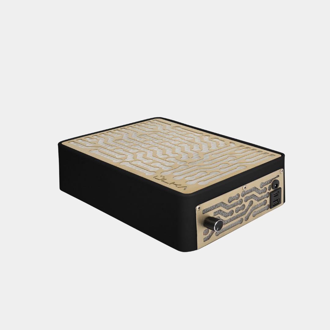 ÜLKA Nano - Hordozható műkörmös porelszívó - Dupla ventilátoros rendszer