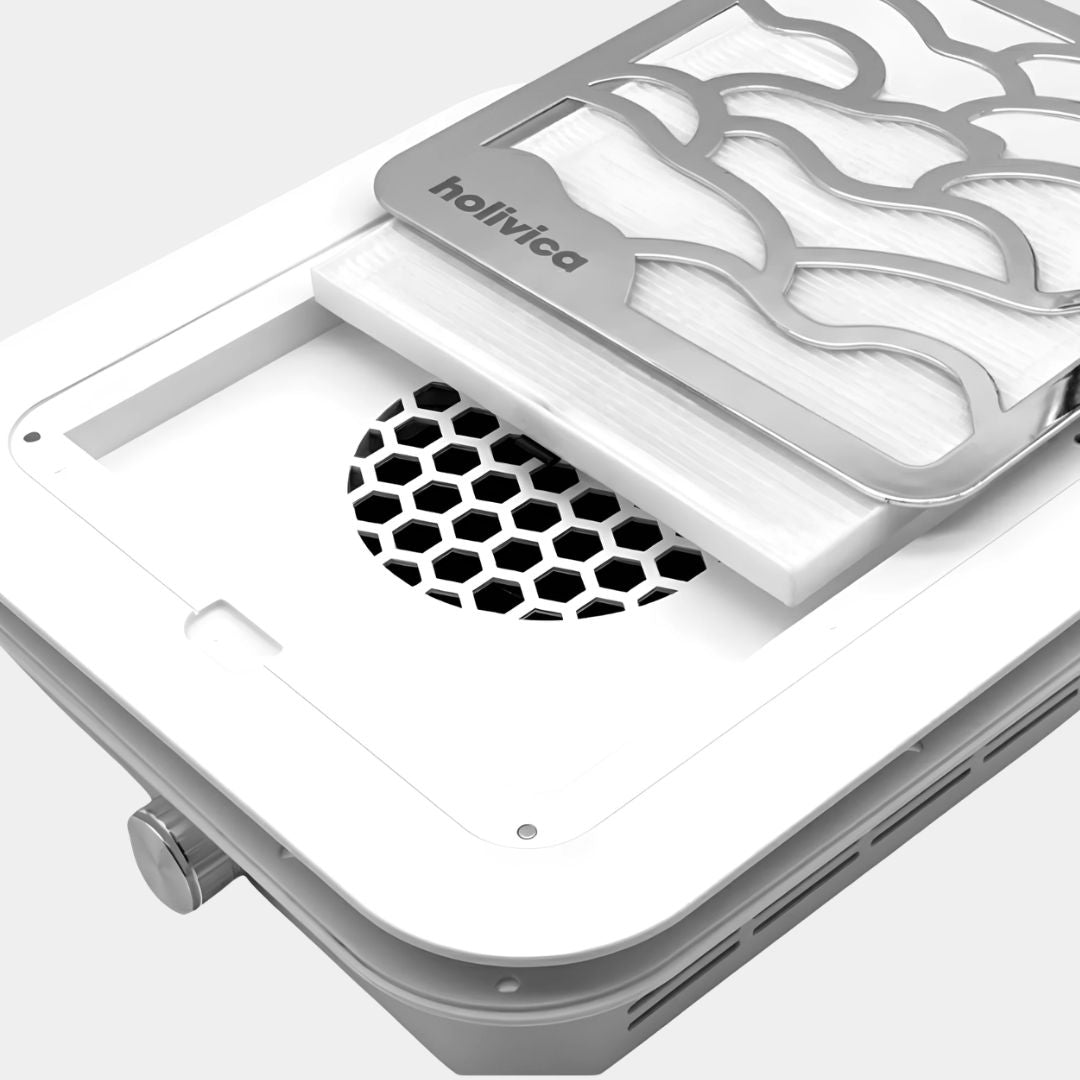 Holivica Pro 2 beépíthető - Műkörmös porelszívó szalonok számára