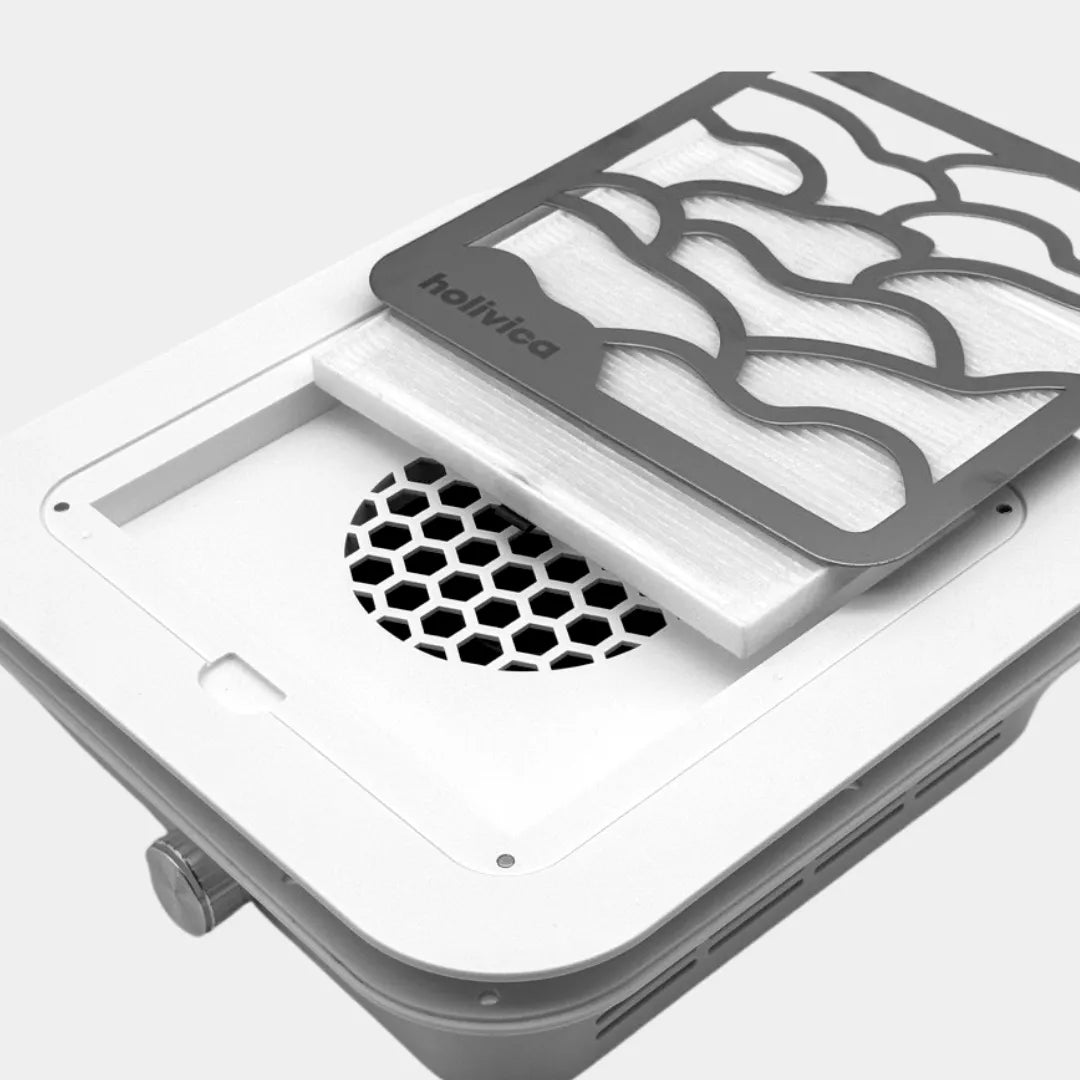 Holivica Pro 2 beépíthető - Műkörmös porelszívó szalonok számára