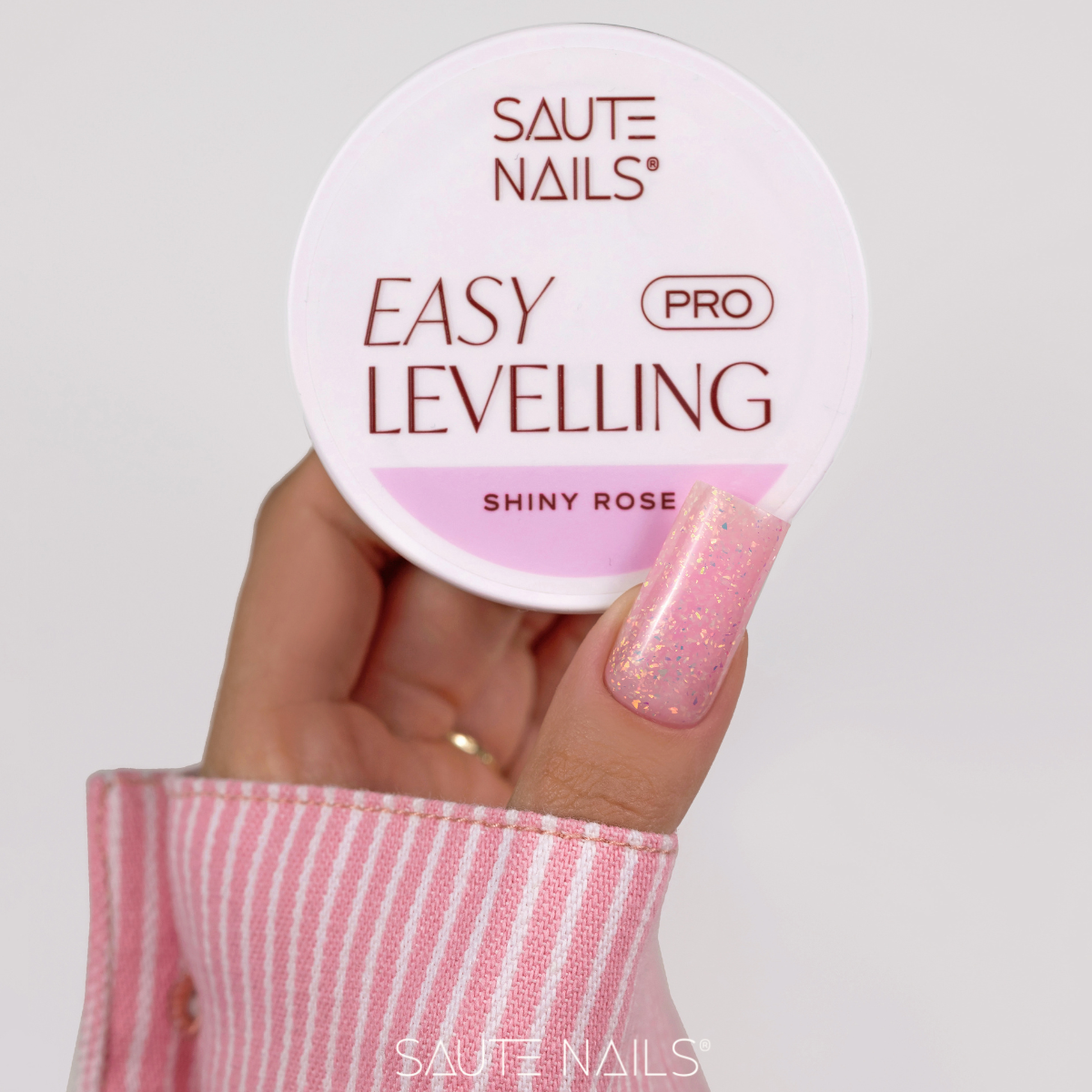 Easy Levelling PRO Shiny Rose Építőzselé 30g