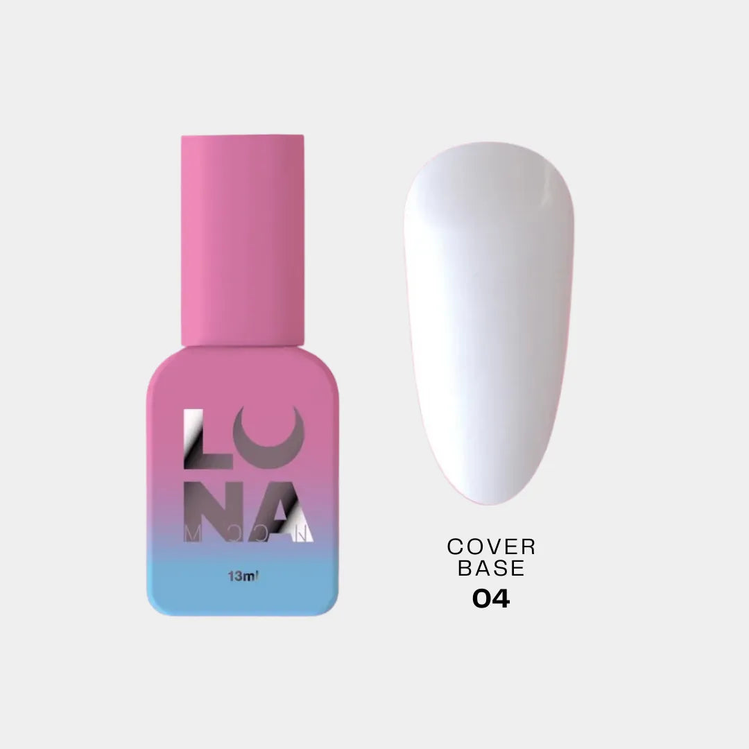 Lunamoon Cover Base 13ml #4 - Gél lakk alapozó