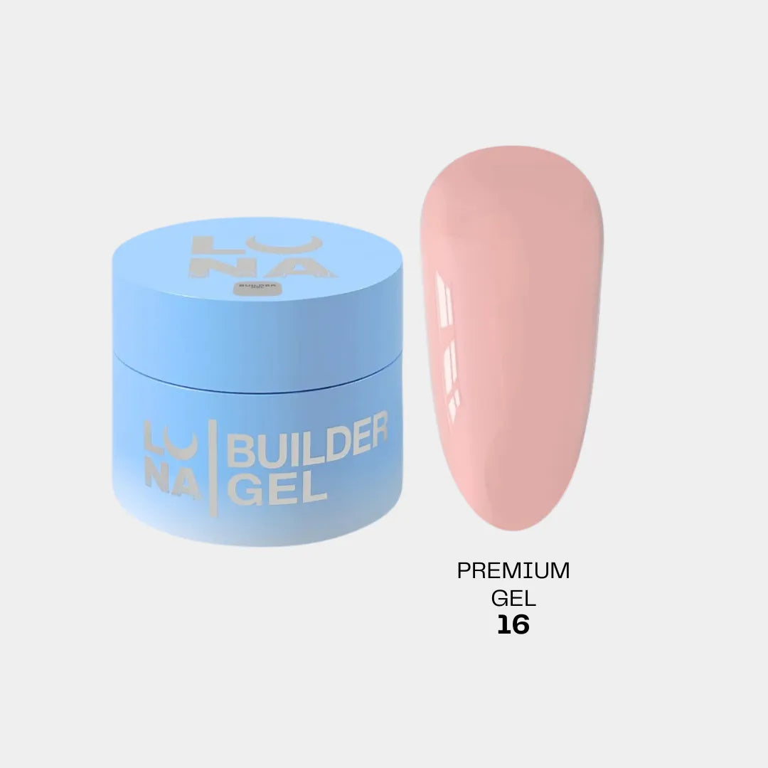 Lunamoon Premium Gel 15ml #16 - Prémium Építő Zselé