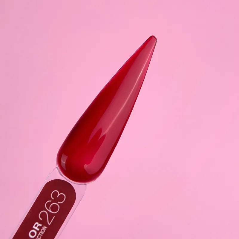 Lunamoon Color Kiss 13ml #263 - Prémium Gél Lakk Vitrázshatással