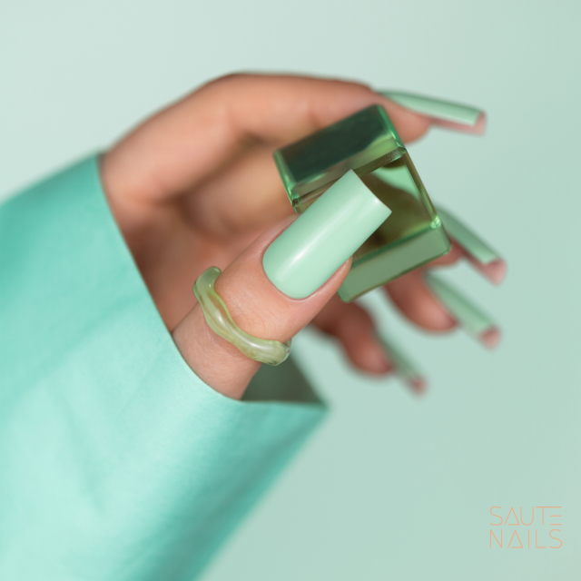 Gél Lakk Saute Nails S295 - Minty Chill