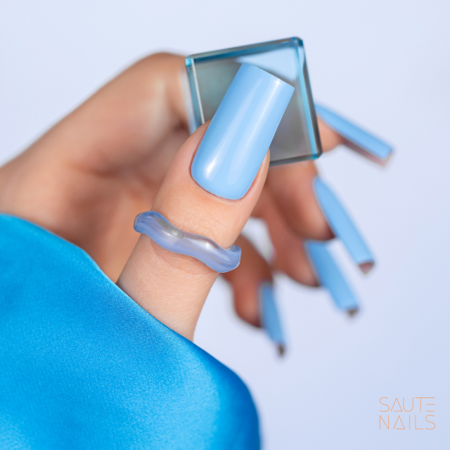 Gél Lakk Saute Nails S294 Misty Blue