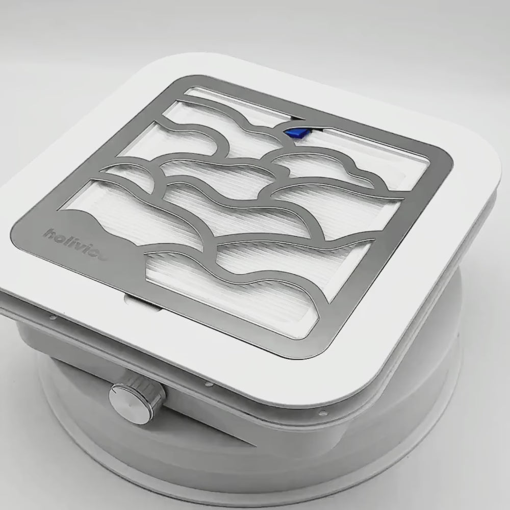 Holivica Pro 2 beépíthető - Műkörmös porelszívó szalonok számára